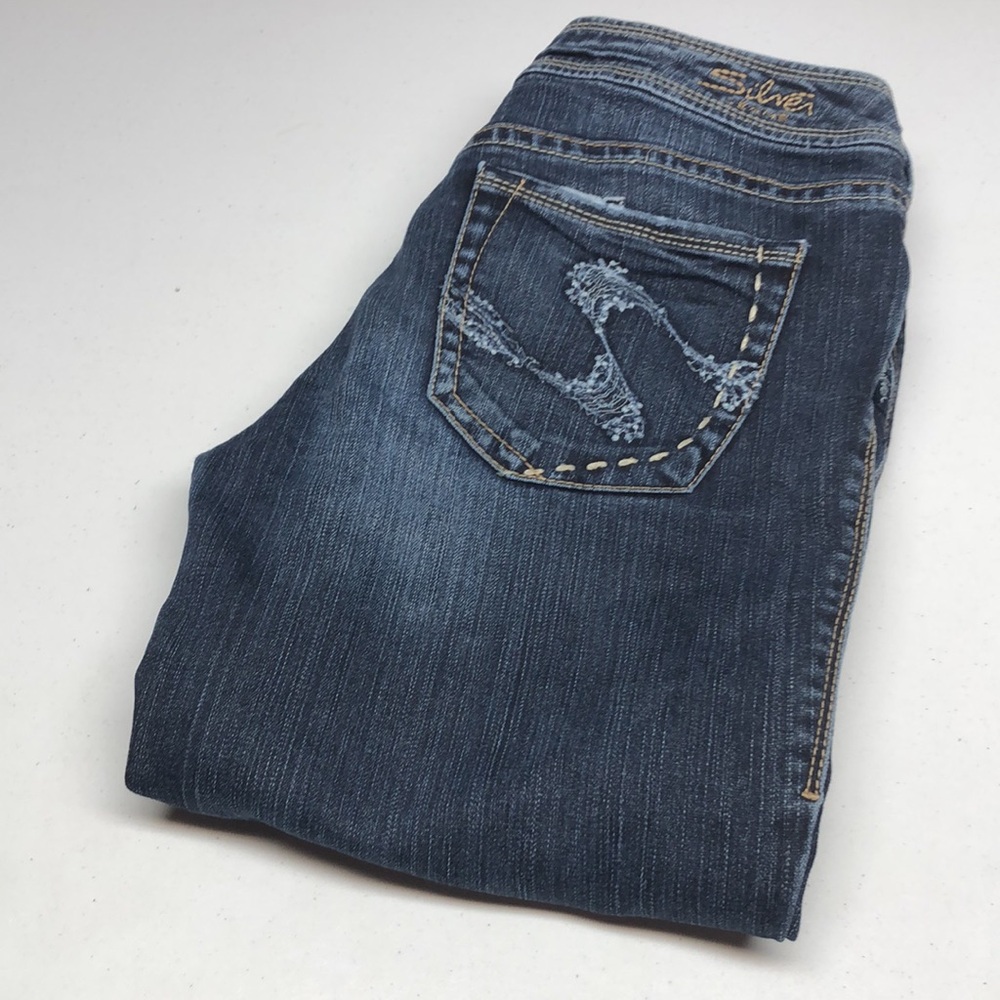 SILVER JULIA HI-RISE BOOTCUT JEANS 29x31 ⭐️